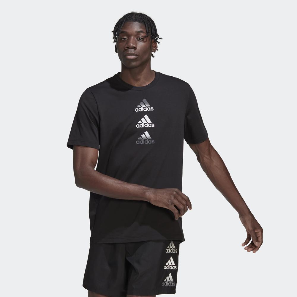 Póló adidas Designed To Move Logo HM4797 - fekete