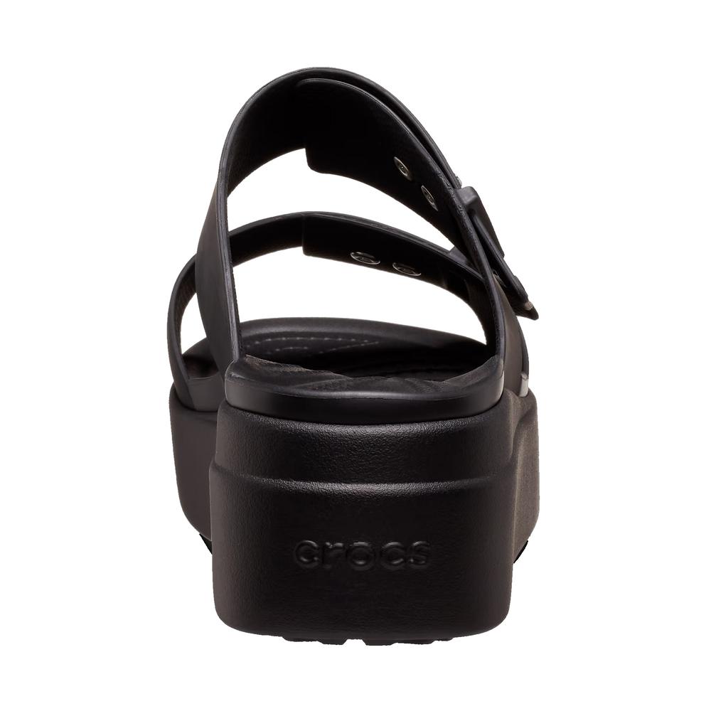 Flip Flop Crocs Brooklyn Buckle 207431-001 - fekete