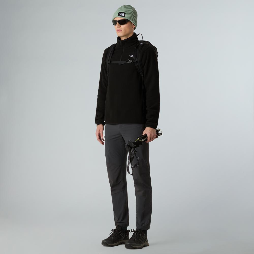 Pulóver férfi The North Face Glacier 1/4 Zip Fleece 0A8D0QJK31 - fekete