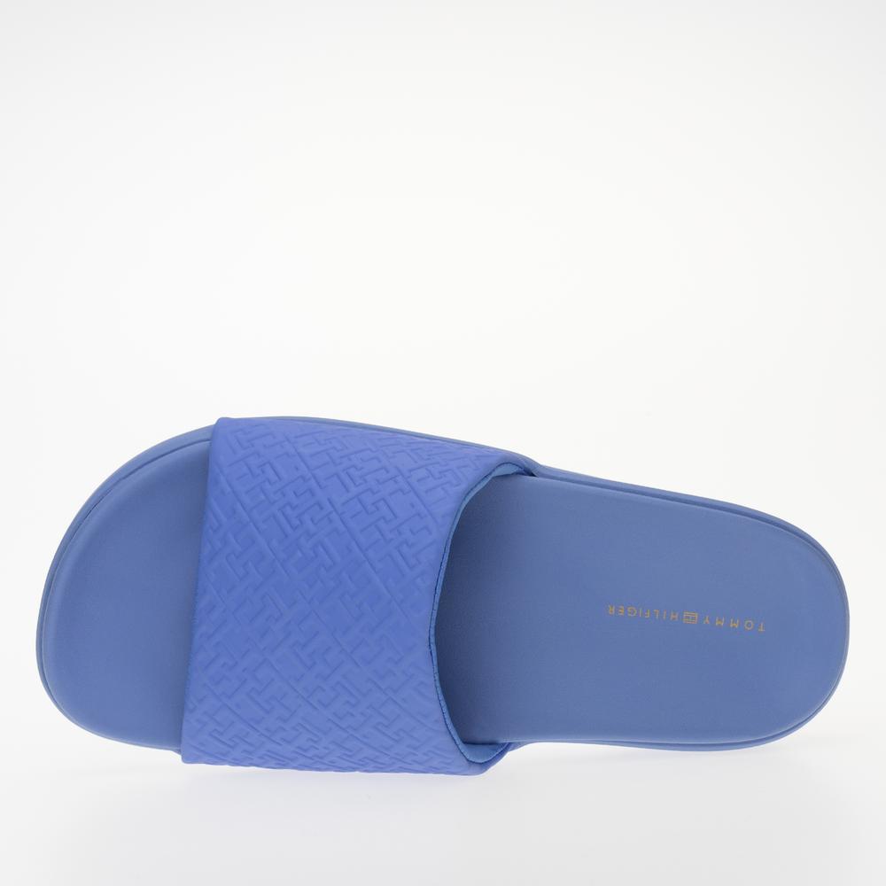Flip Flop Tommy Hilfiger Monogram Pool FW0FW07855-C30 - kék