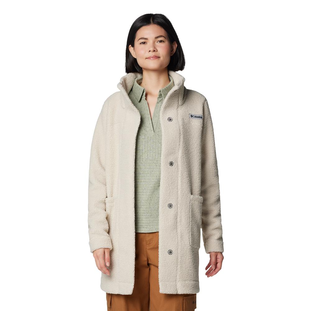 Női dzseki Columbia Panorama Lon Sherpa Fleece 1862582278 - bézs