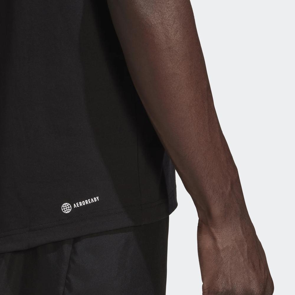 Póló adidas Designed To Move Logo HM4797 - fekete