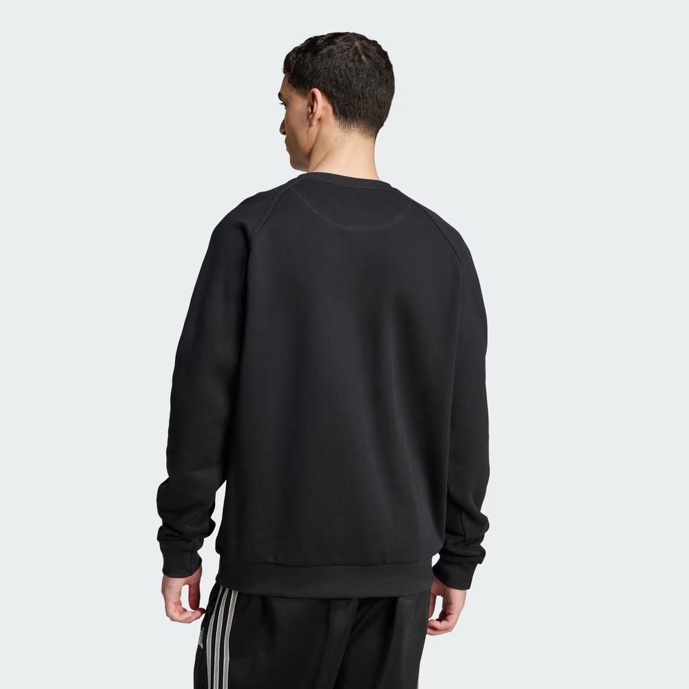 Pulóver adidas Trefoil Essentials Crewneck JD2412 - fekete