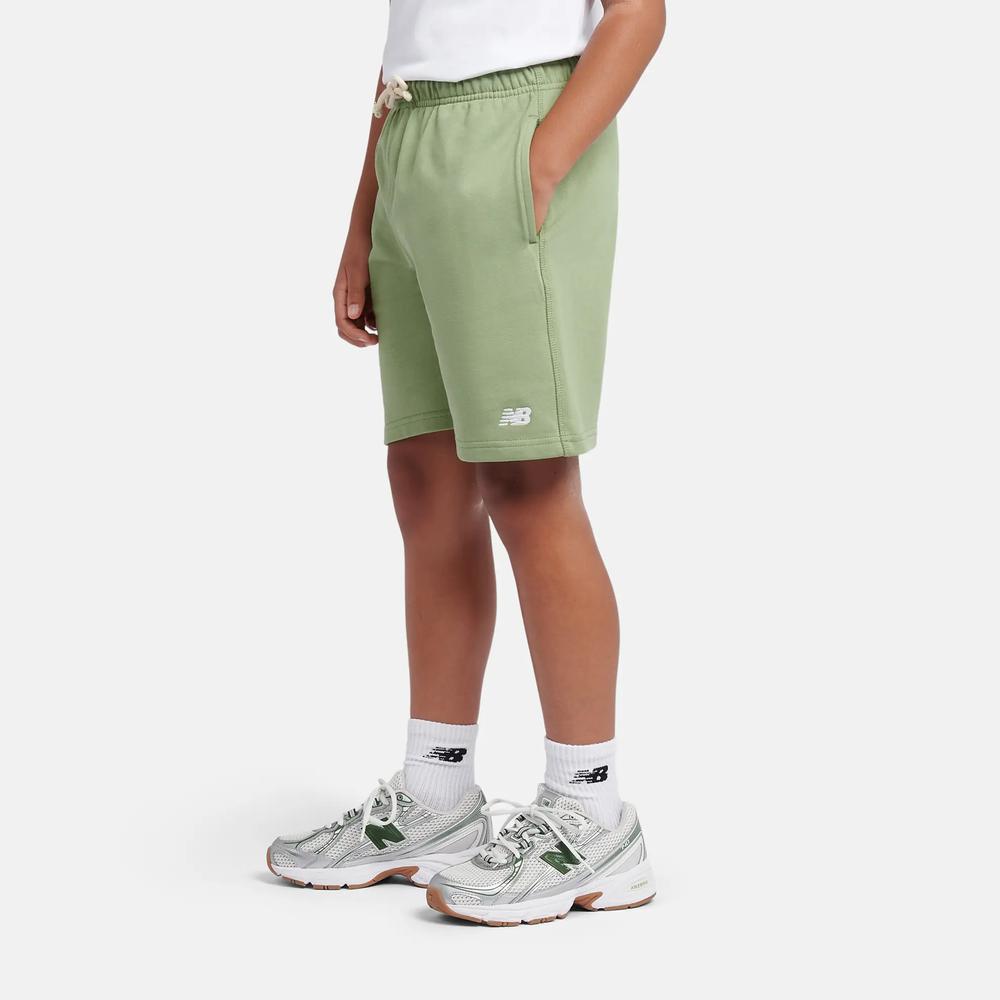 Gyerek rövidnadrág New Balance LAKB0008AAR - zöld