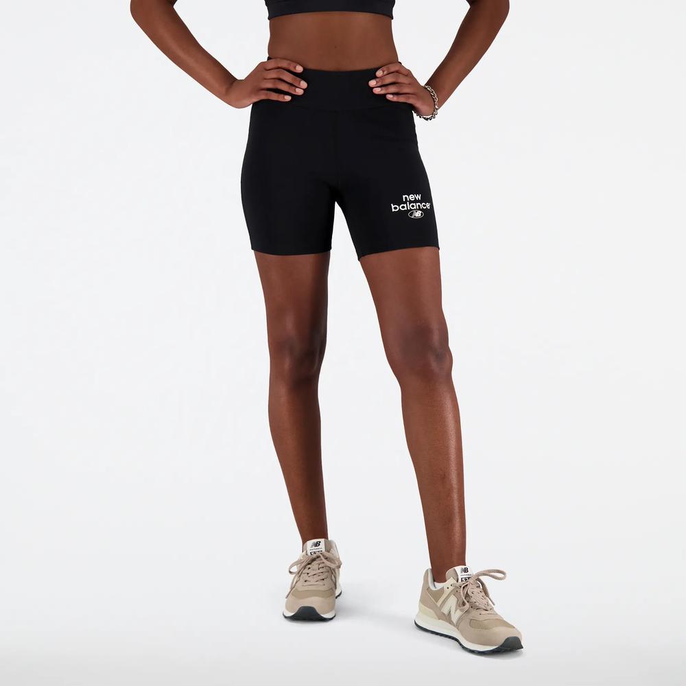 Rövidnadrág New Balance WS31504BK – fekete