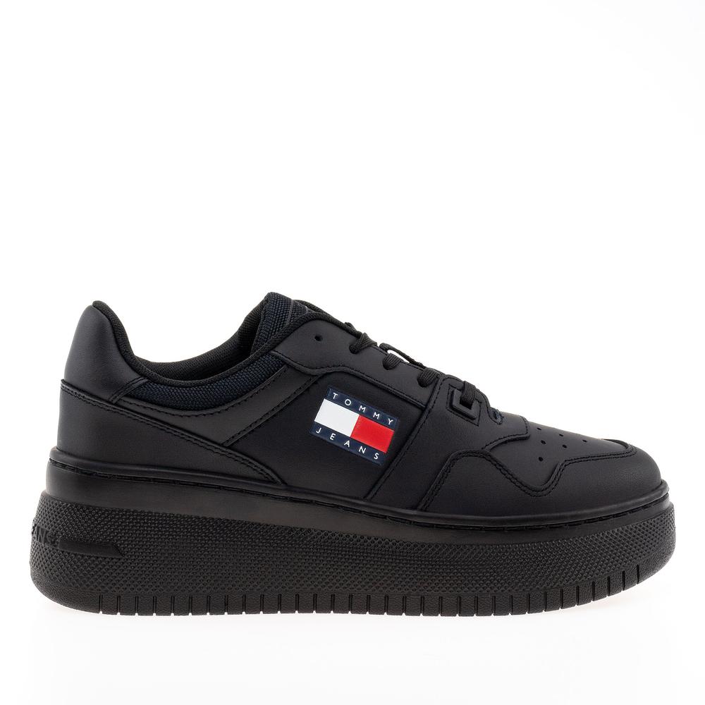 Cipő Tommy Hilfiger TJW Retro Basket Flatform Ess EN0EN02506-BDS - fekete