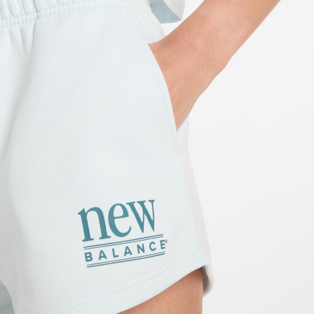 Női rövidnadrág New Balance WB61Y80AAAW - kék