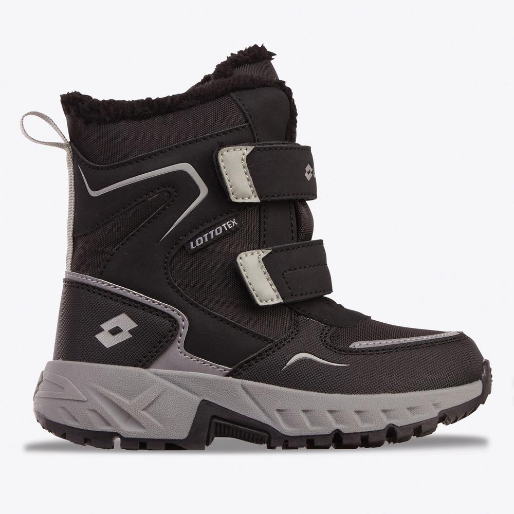 Gyerek cipő Lotto Alstyne Tex 2600490K-1116 - fekete