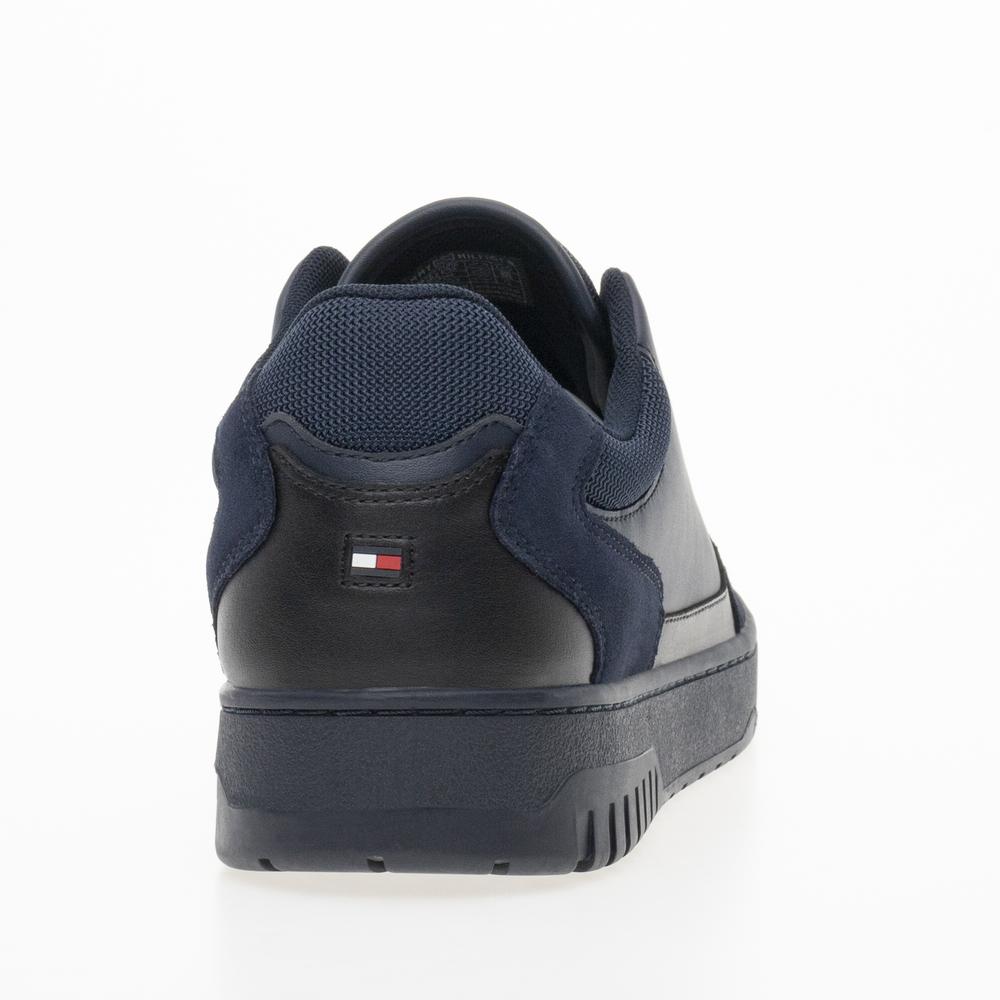 Cipő Tommy Hilfiger Basket Core Lth Mix Ess FM0FM05058-DW5 - sötétkék