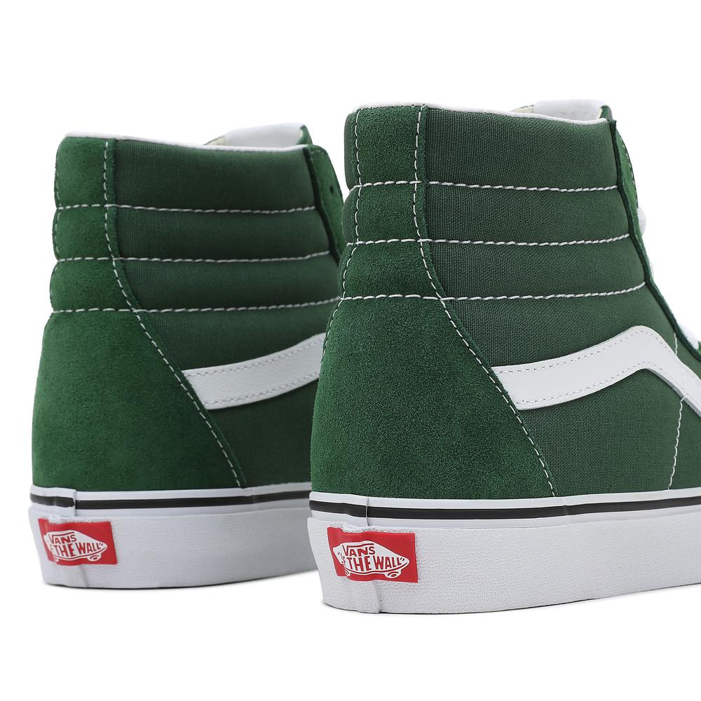 Cipő Vans Color Theory Classics Sk8-Hi VN0005U96QU1 - zöld
