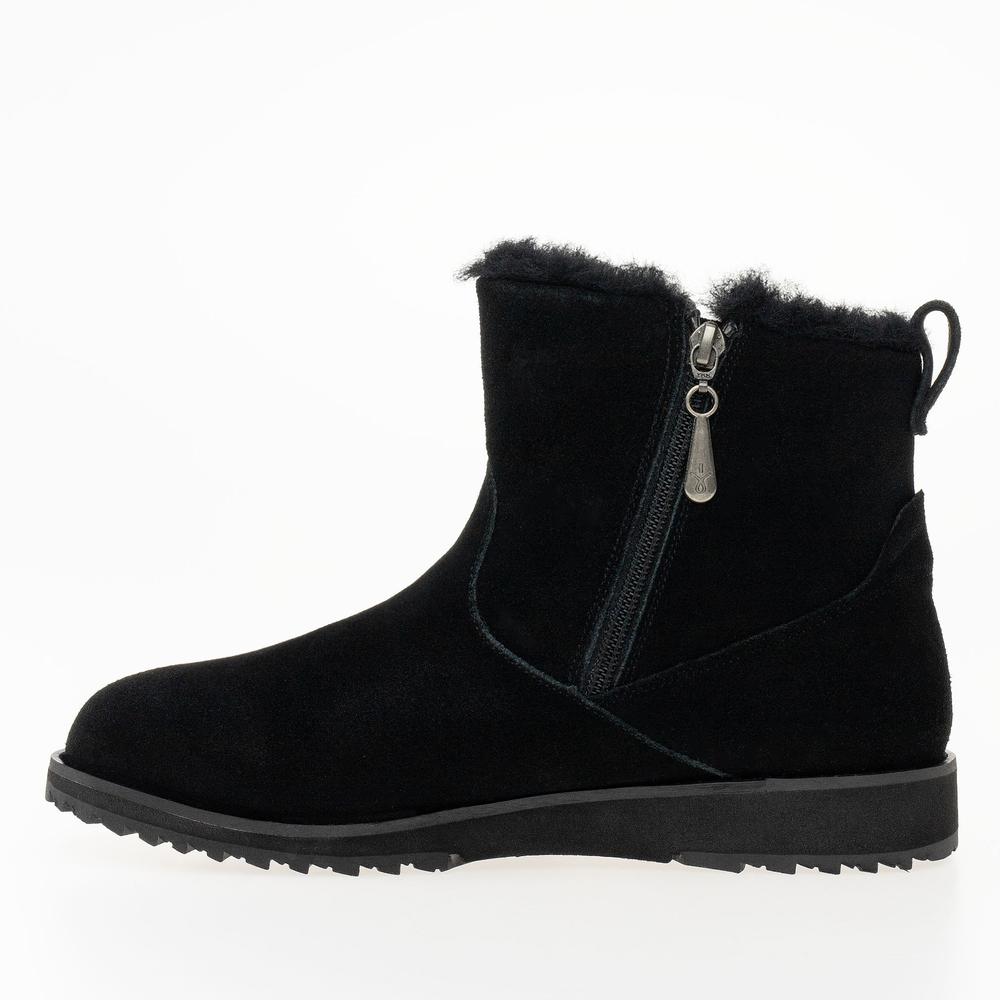 Cipő Emu Australia Beach Mini 2.0 Deluxe Wool Boot W13012BLAK - fekete