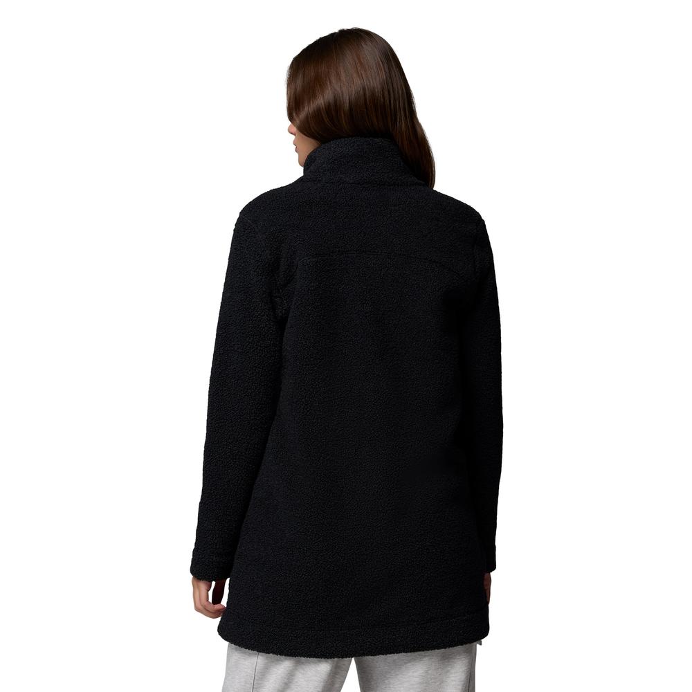 Női dzseki Columbia Panorama Lon Sherpa Fleece 1862582010 - fekete