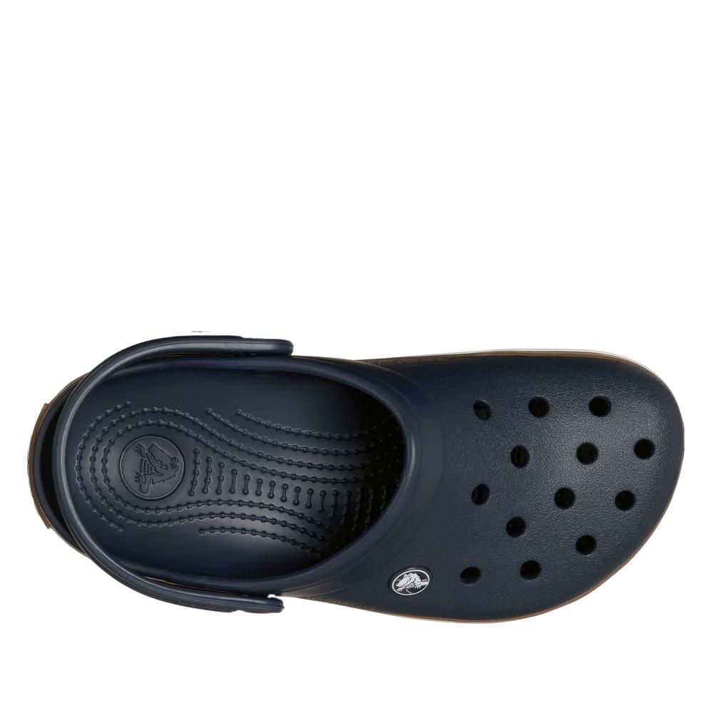 Flip Flop férfi Crocs Crocband Gum Clog 212756-410 - sötétkék