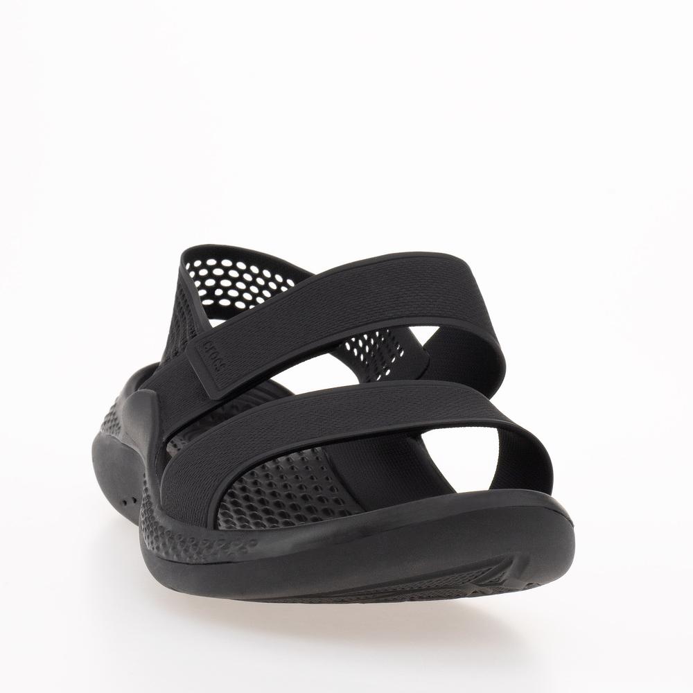 Flip Flop Crocs Literide 360 Sandal 206711-001 - fekete