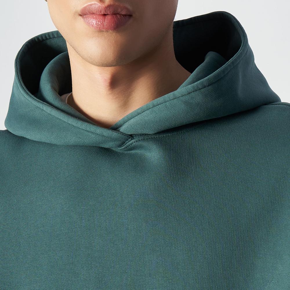 Pulóver Champion Hooded Sweatshirt 220510-GS514 - zöld