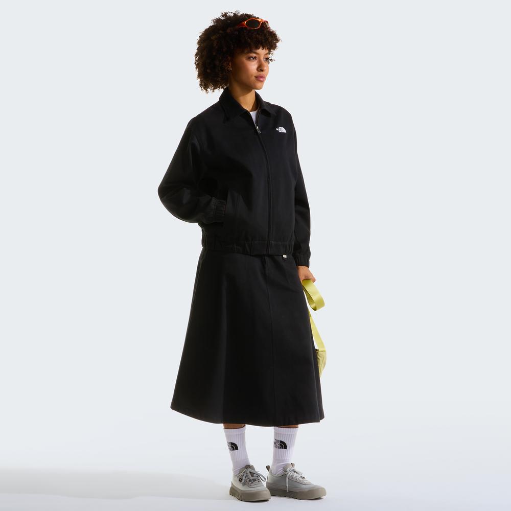 Női dzeki The North Face Twill Collared 0A8G9DJK31 - fekete
