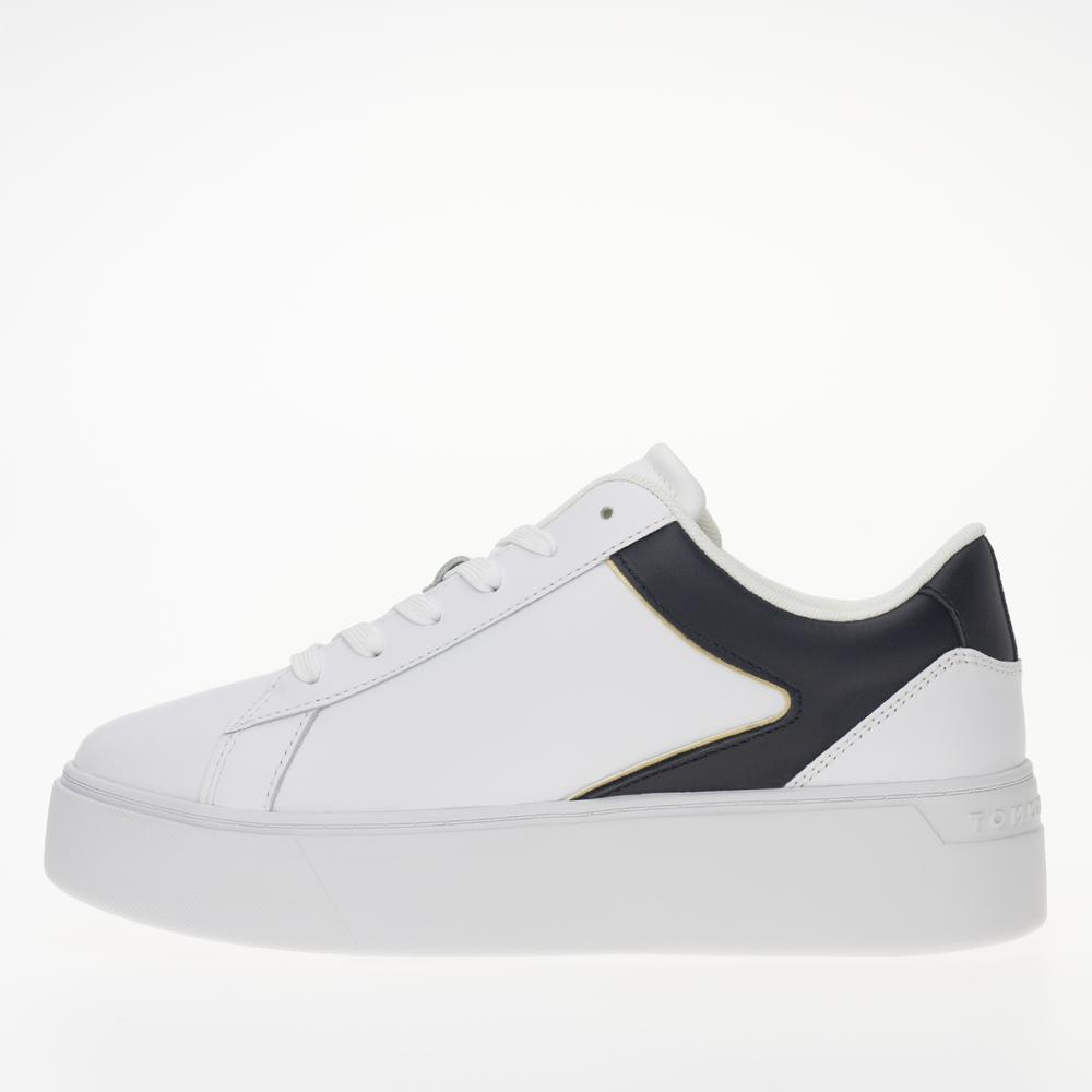 Cipő Tommy Hilfiger Platform Court FW0FW07910-0K5 - fehér