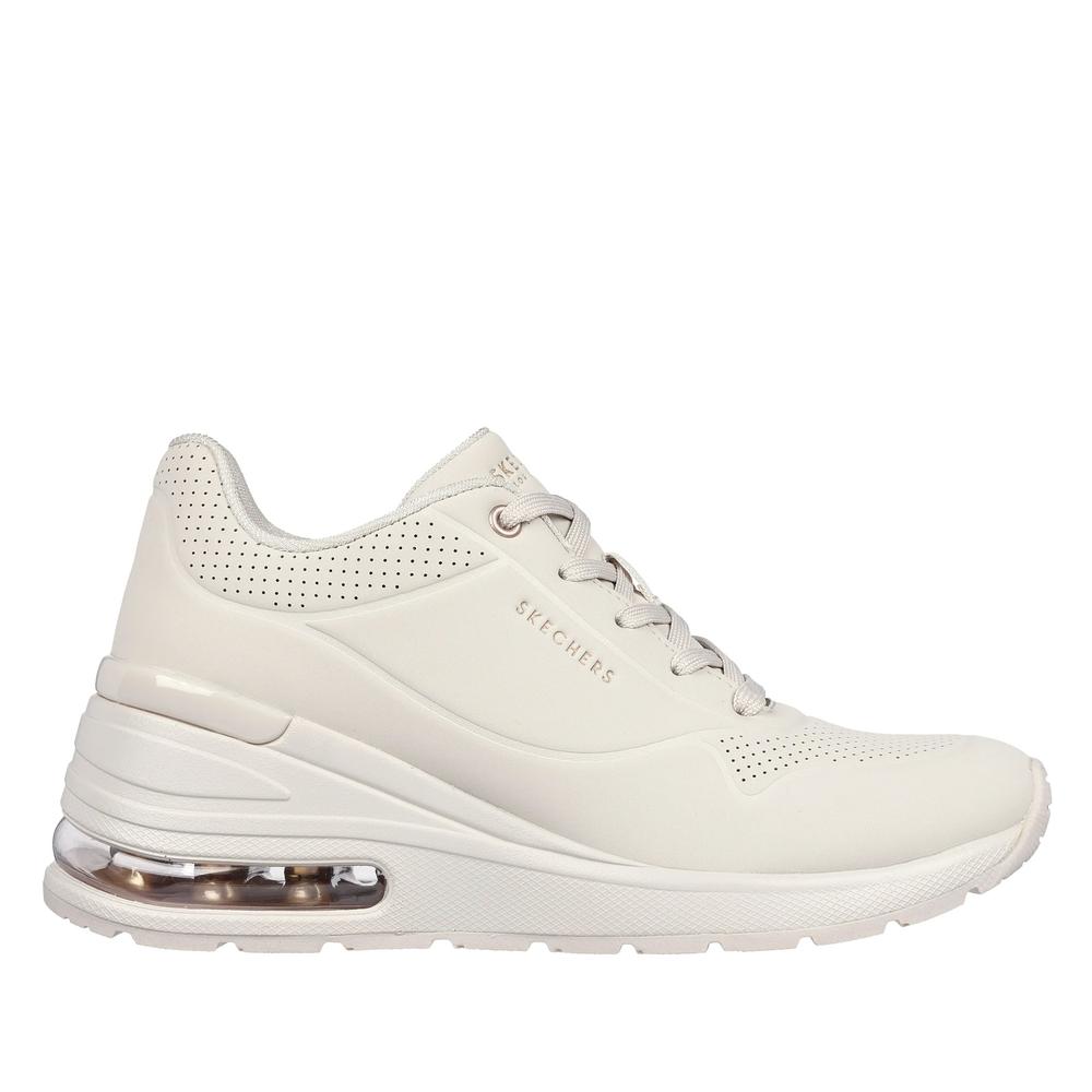 Női cipő Skechers Million Air Elevated 155401OFWT - fehér