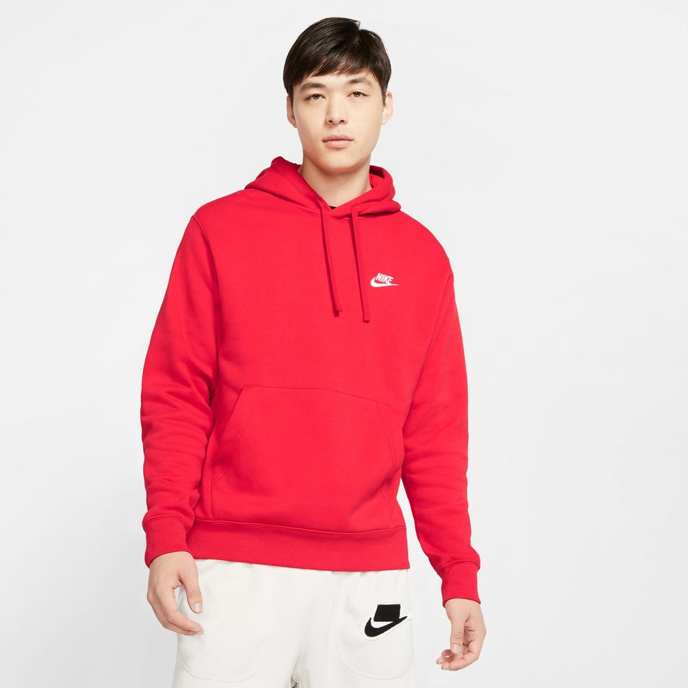 Felső Nike Sportswear Club Fleece BV2654-657 - piros