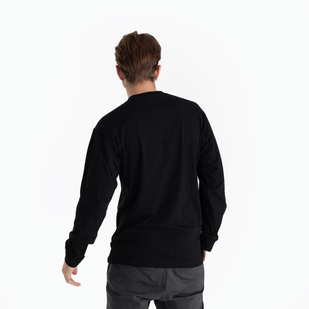 Pulóver Vans Classic LS VN000K6HY281 - fekete