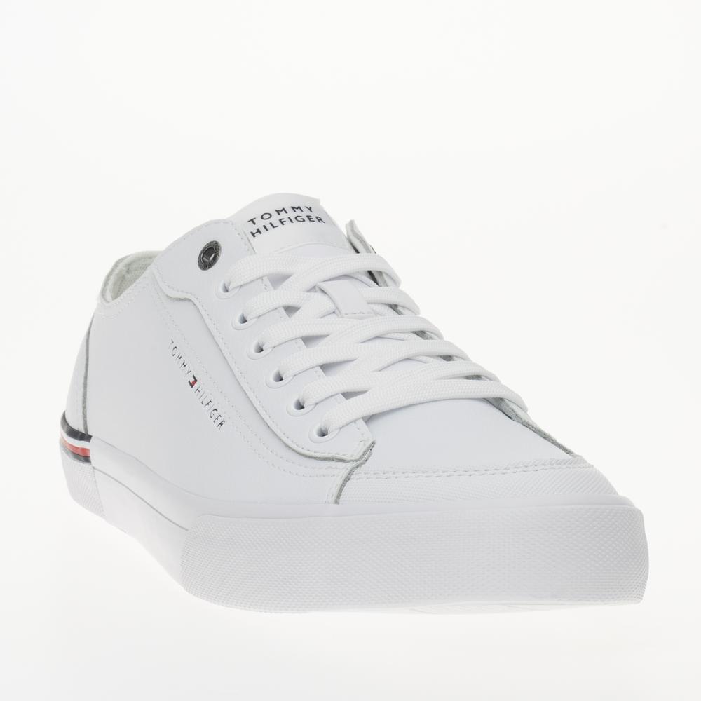 Cipő Tommy Hilfiger Corporate Vulc Leather FM0FM04953-YBS - fehér