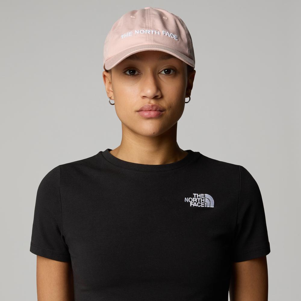 Sapka The North Face Norm 0A7WHPYK91 - rózsaszín