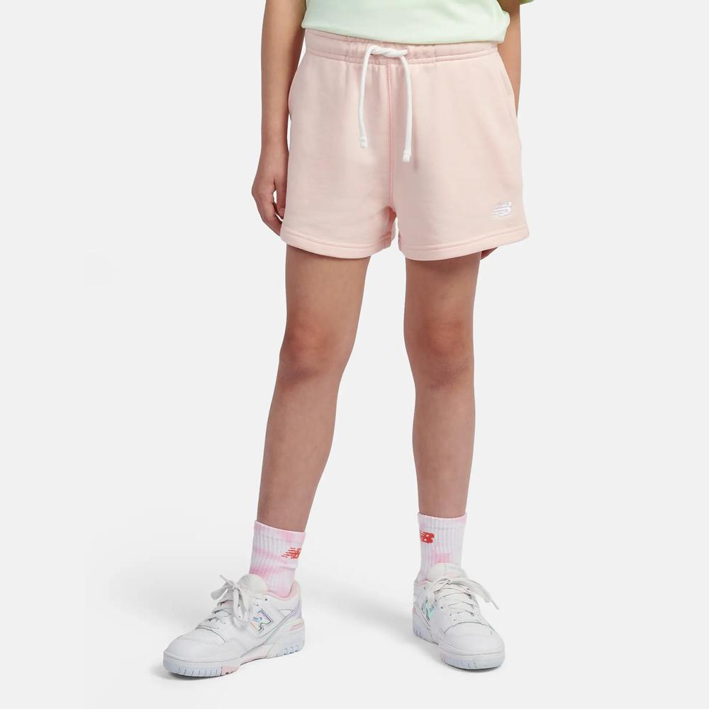 Gyerek rövidnadrág New Balance LAKG0006PIE - rózsaszín