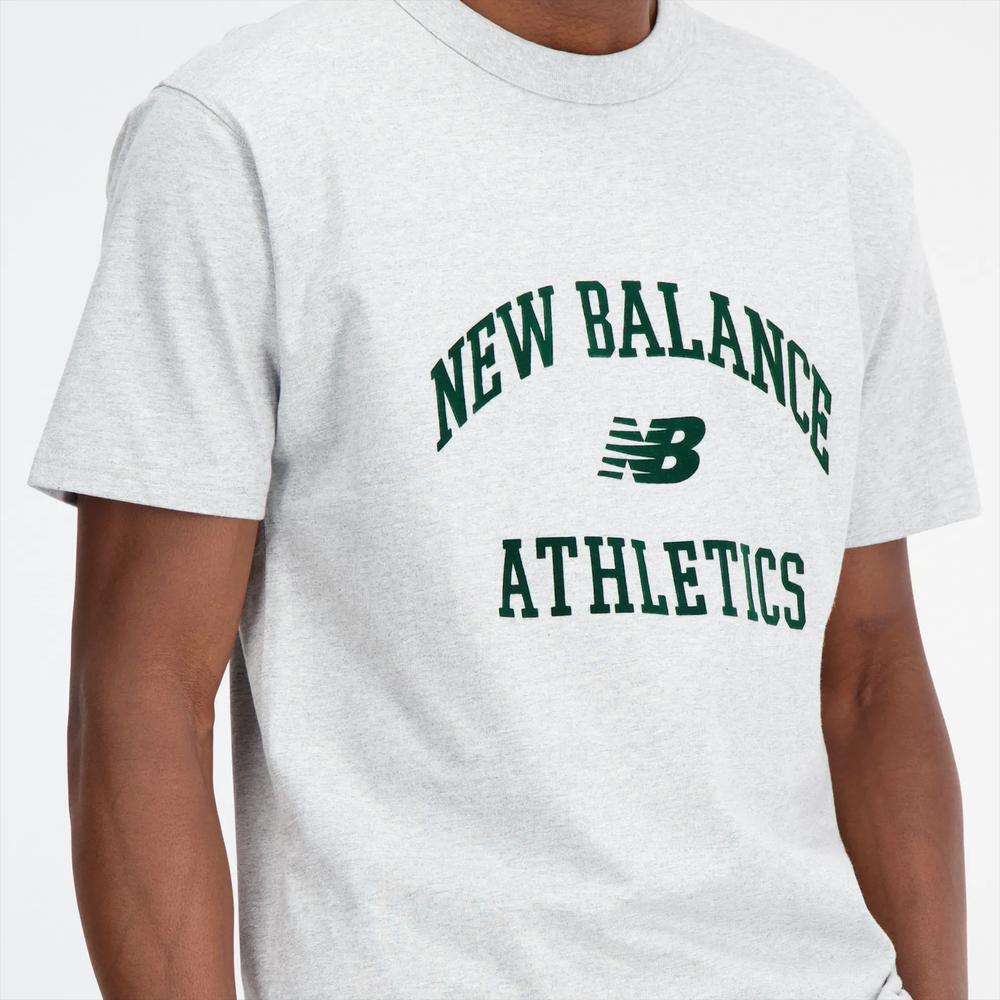 Férfi futópóló New Balance MT33551AG - szürke