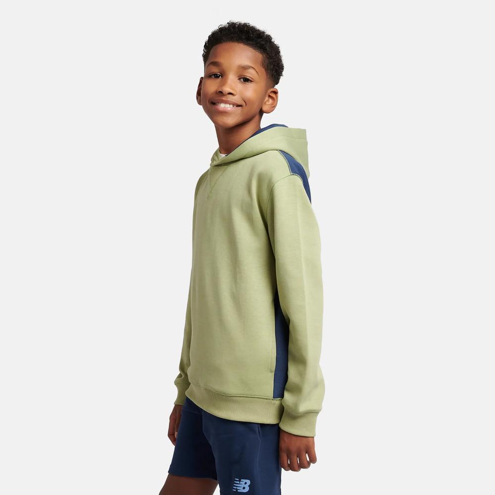 Gyerek felső New Balance LAKB0192EEN - zöld