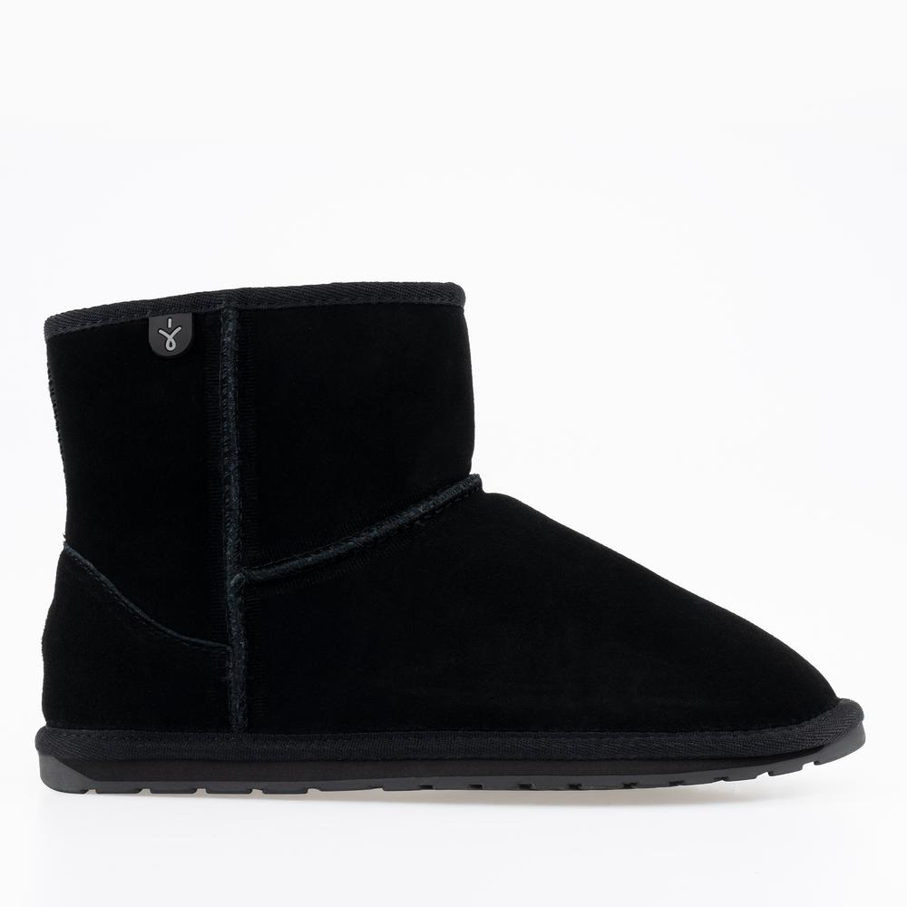 Cipő Emu Australia Wallaby Mini Teens T10103BLAK - fekete