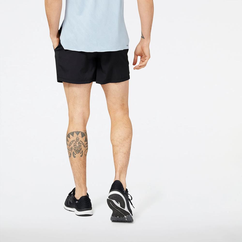 Férfi futónadrág New Balance MS23228BK – fekete