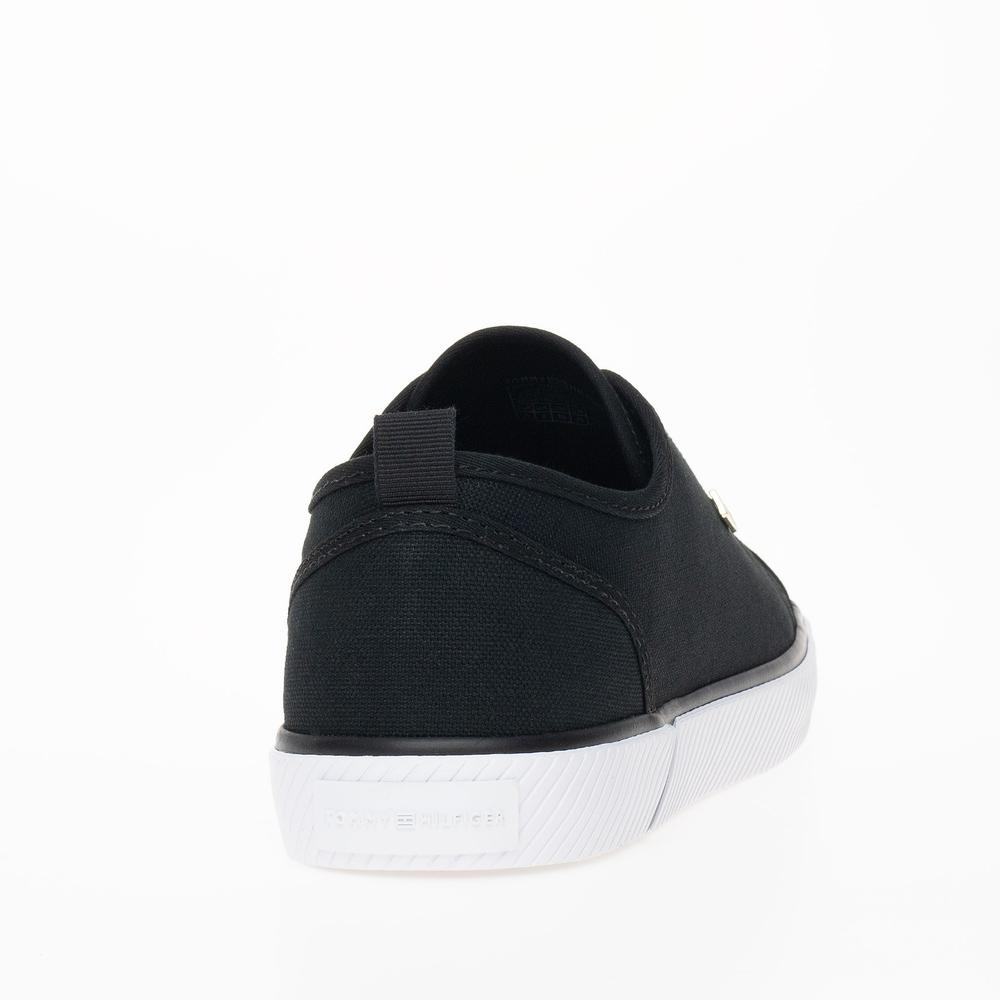 Cipő Tommy Hilfiger Vulc Canvas FW0FW08063-BDS - fekete