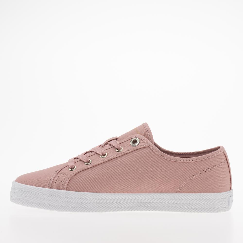 Cipő Tommy Hilfiger Essential Vulcanized Sneaker FW0FW07119-TQS - rózsaszín