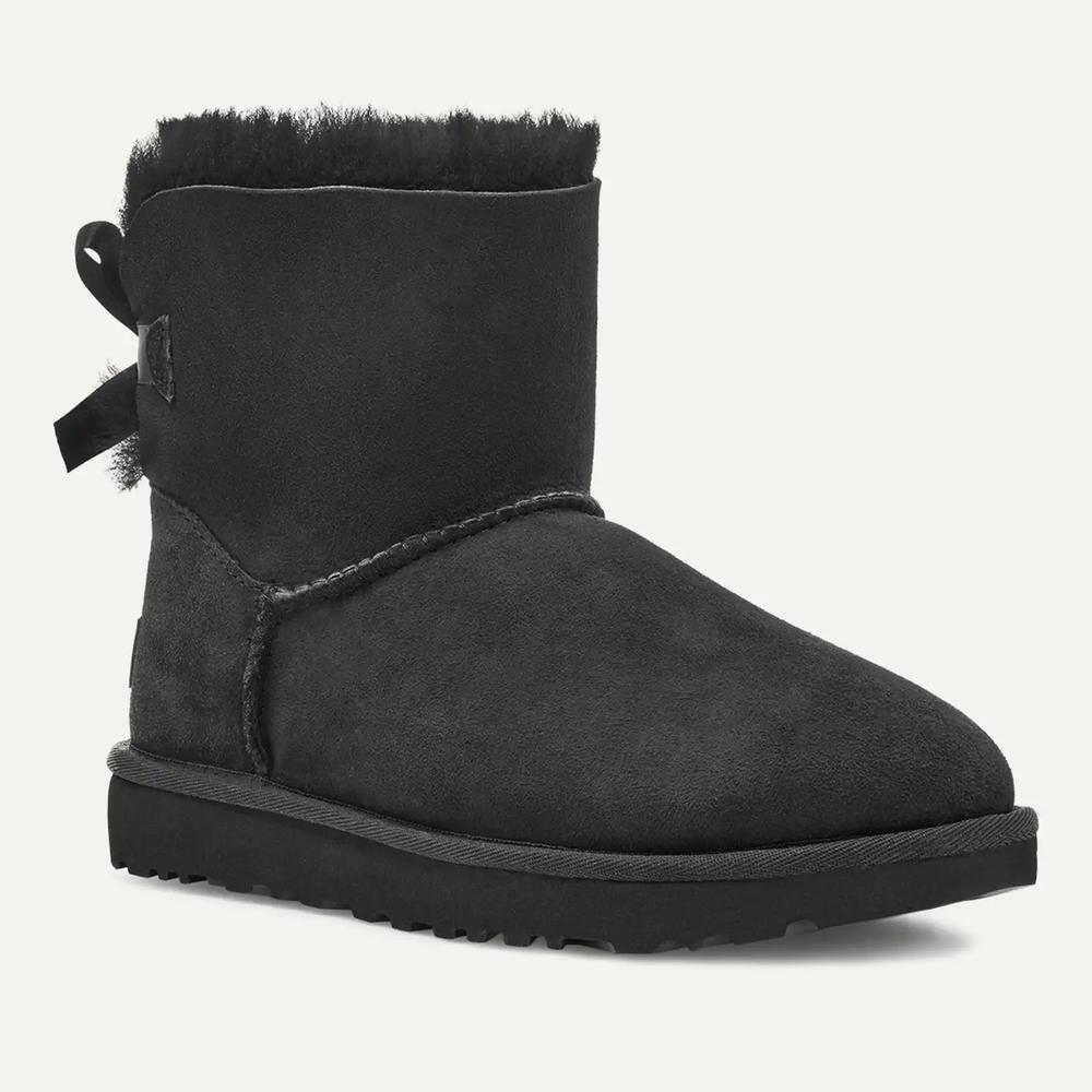 Cipő női UGG W Mini Bailey Bow II 1016501-BLK - fekete