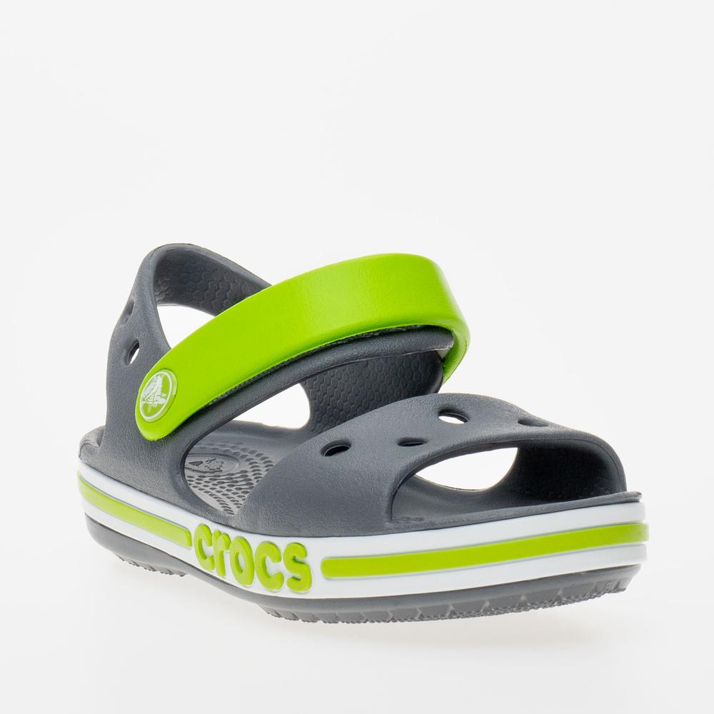 Szandál Crocs Bayaband Sandal 205400-025 - szürke