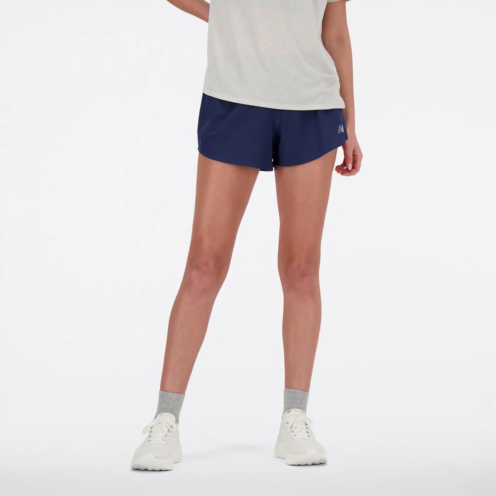 Női futónadrág New Balance WS41286NNY - sötétkék