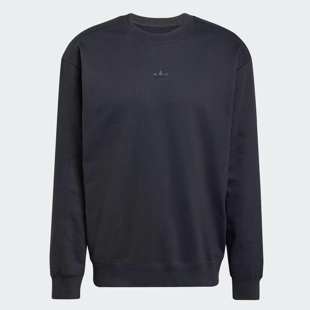Férfi pulóver adidas Originals Premium Essentials Crew Sweatshirt JC9574 - fekete