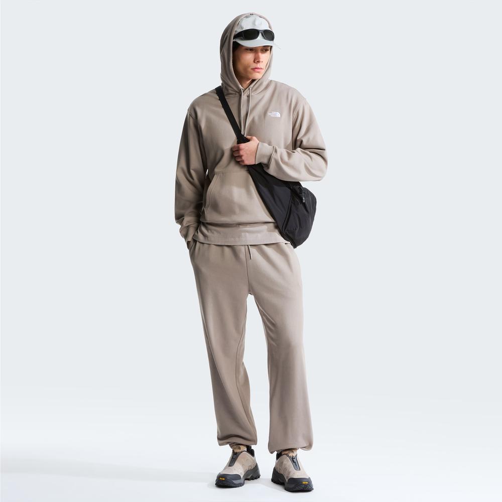Férfi pulóver The North Face Essential Terry Simple Dome 0A8FX92MB1 - szürke