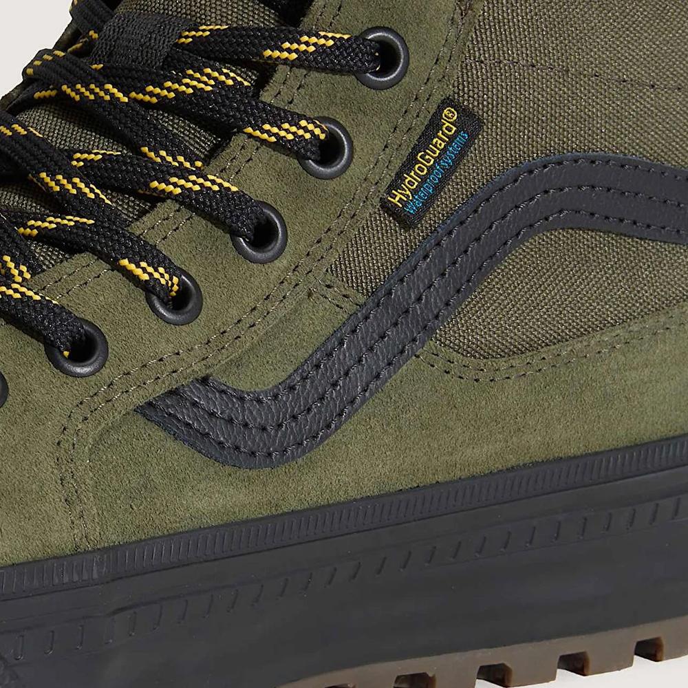 Női cipő Vans SK8-Hi Waterproof VN000DAQ2031 - zöld