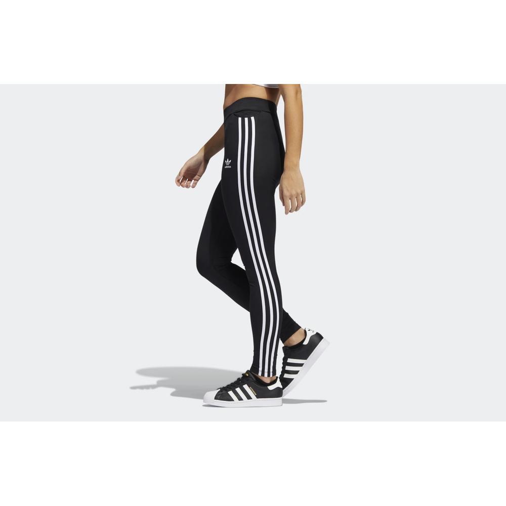 Bokavédő adidas Originals Adicolor Classics 3-Stripes Tights HD2350 - fekete