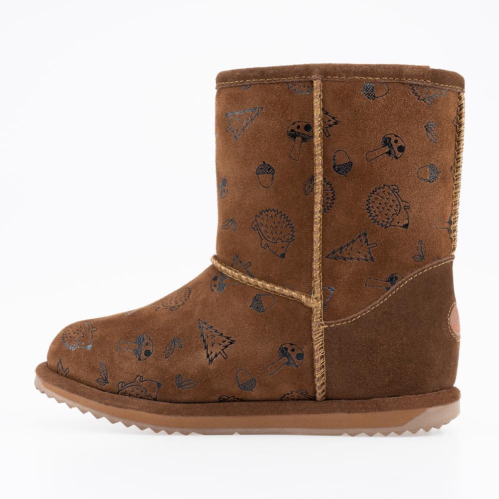 Cipő Emu Australia Woodland Brumby K12607OAK - barna