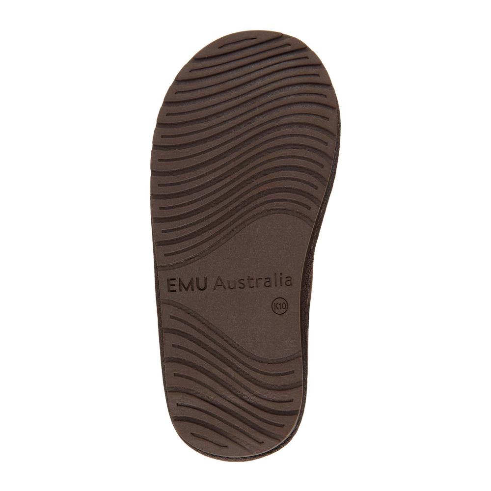 Gyerek cipő Emu Australia Wallaby Mini Teens T10103CHOC - barna
