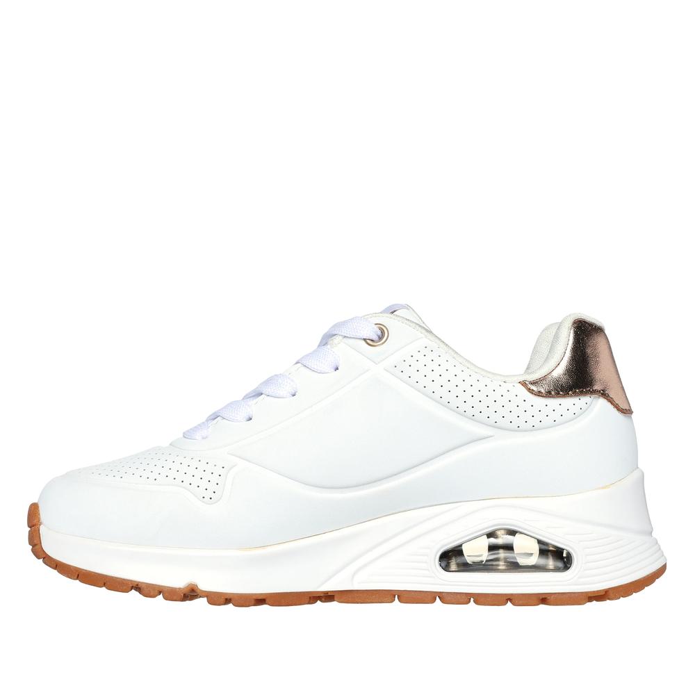 Gyerek cipő Skechers Uno Gen 1 Shimmer Away 310545LWHT - fehér