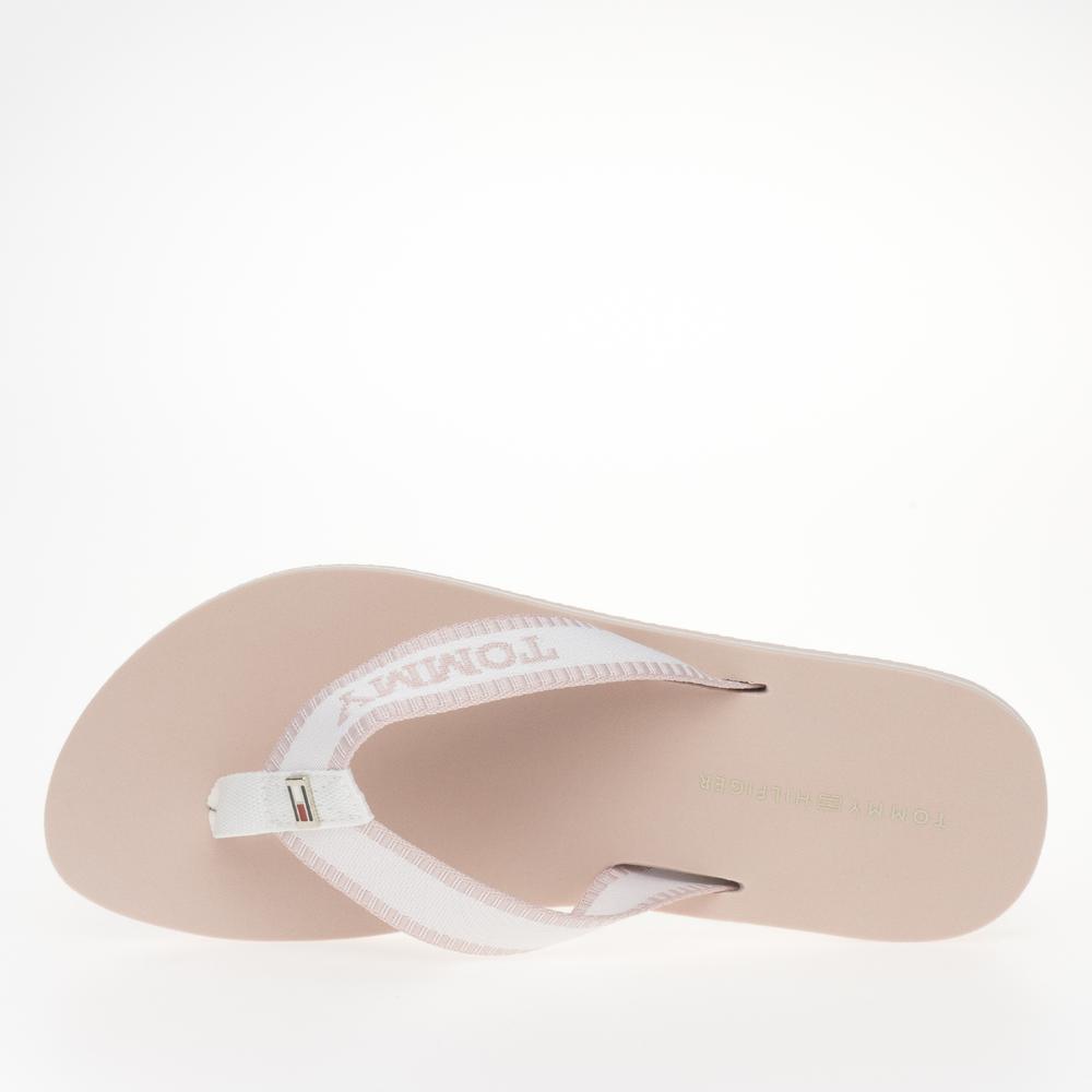 Flip Flop Tommy Hilfiger Webbing Pool Slide FW0FW07859-0LA - rózsaszín