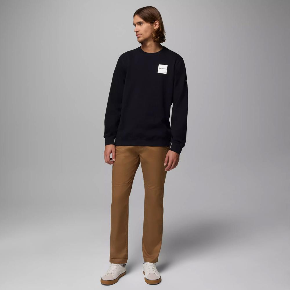 Férfi felső Columbia Trek Crew 1957933019 - fekete
