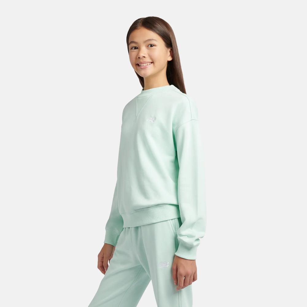 Gyerek felső New Balance LAKG0055COJ - menta