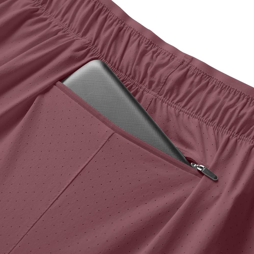 Férfi futónadrág New Balance MS41286LIE - gesztenyebarna