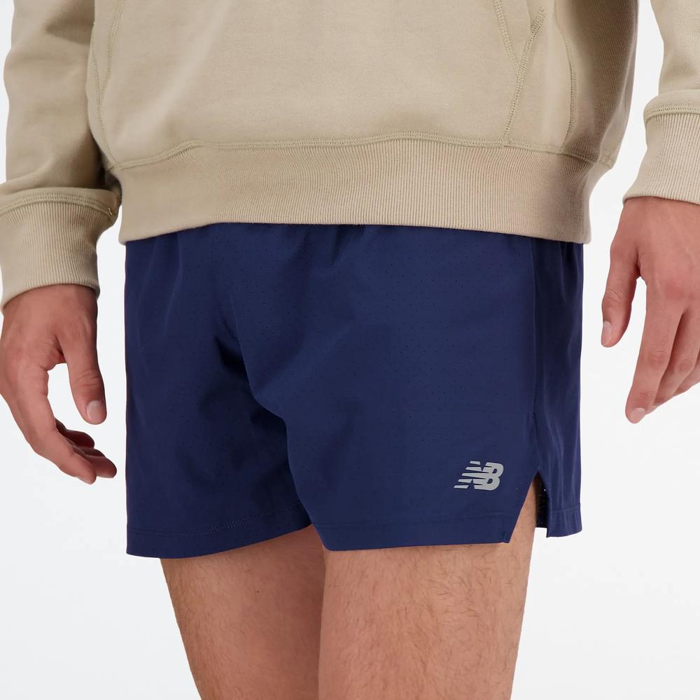 Férfi futónadrág New Balance MS41286NNY - sötétkék