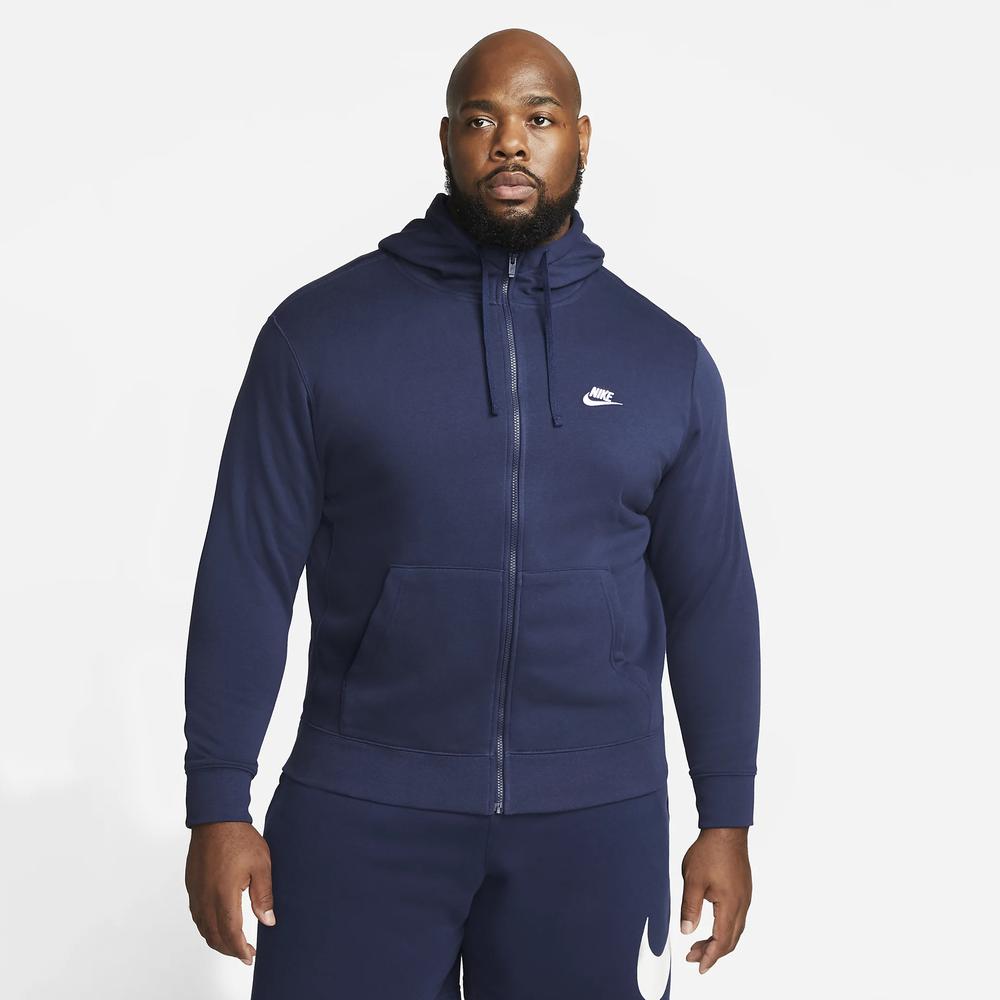 Pulóver Nike NSW Club Fleece BV2645-410 - sötétkék