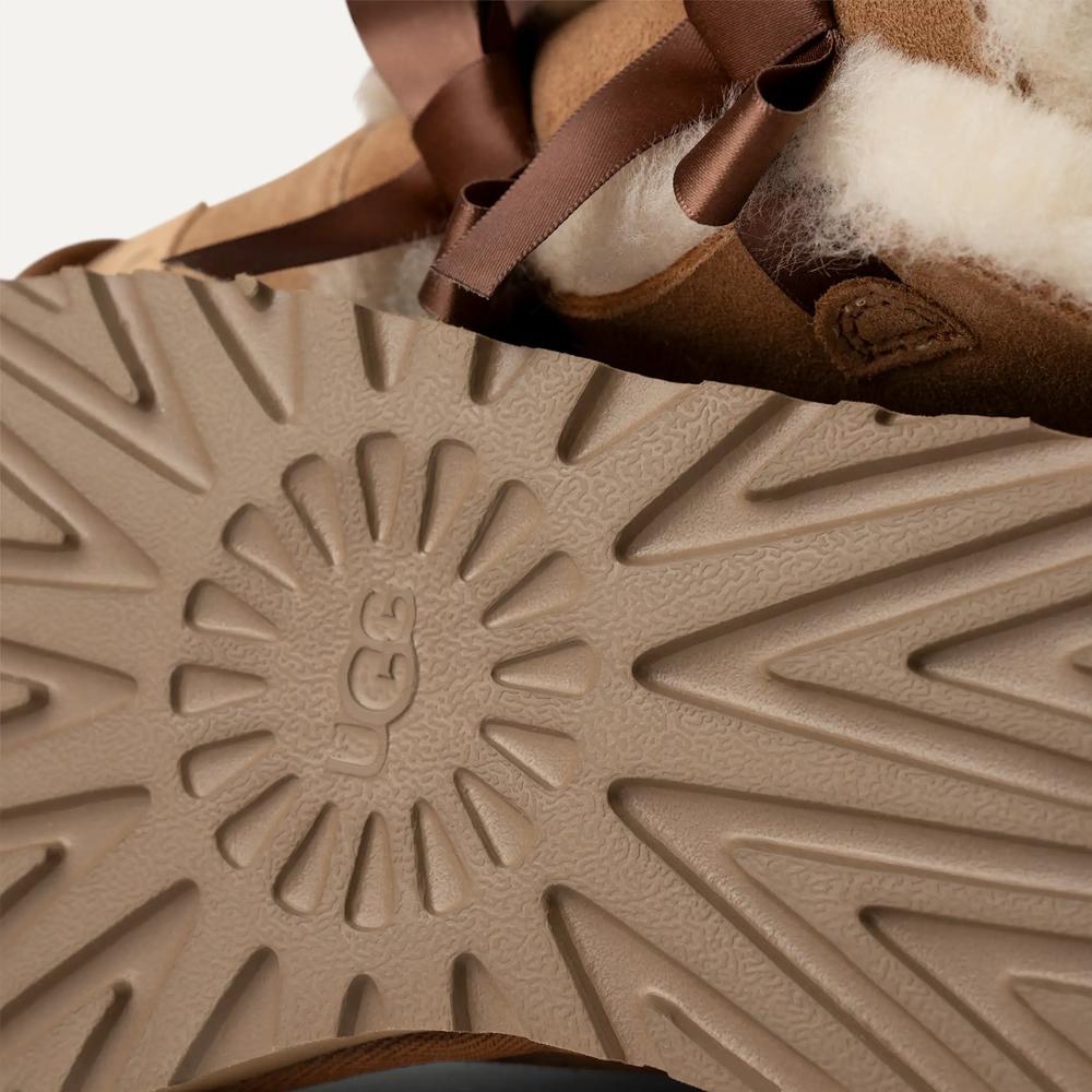 Cipő női UGG W Bailey Bow II 1016225-CHE - barna